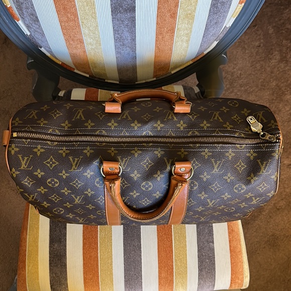 ♥️SOLD♥️Louis Vuitton French Company Keepall 45 🔥 - Picture 5 of 17